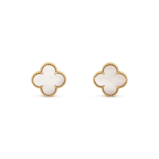 [⭐Hinora Jewelry]CLOVER MINI GOLD EARRINGS