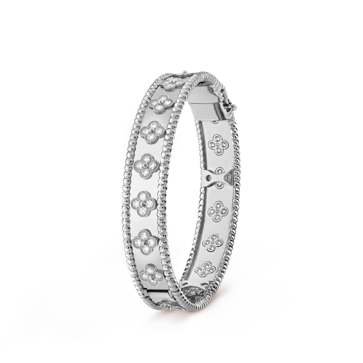 [⭐Hinora Jewelry]CLOVER BRACELET 8MM DIAMONDS
