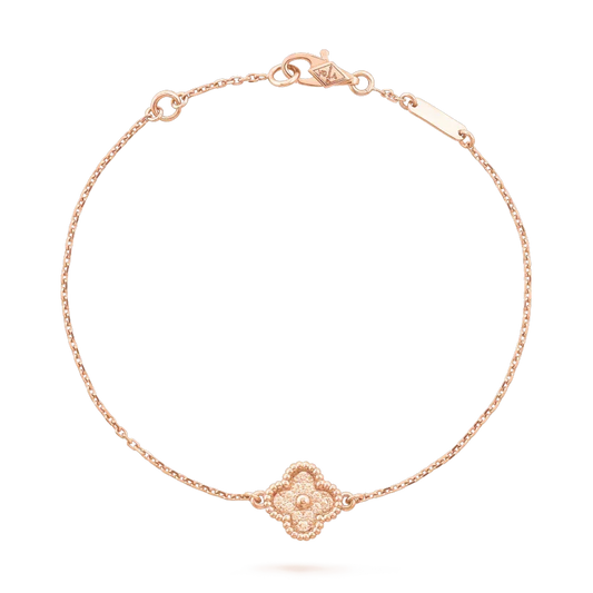 [⭐Hinora Jewelry]CLOVER SINGLE FLOWER BRACELET