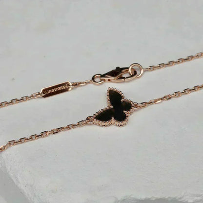 [⭐Hinora Jewelry]BUTTERFLY ONYX  BUTTERFLY BRACELET