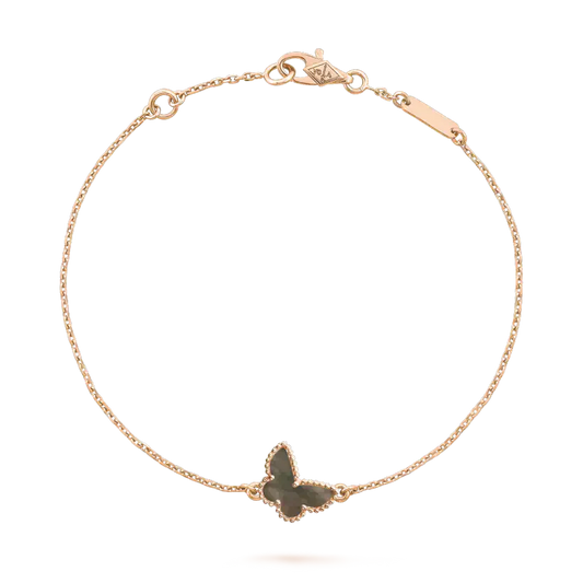 [⭐Hinora Jewelry]BUTTERFLY ONYX  BUTTERFLY BRACELET