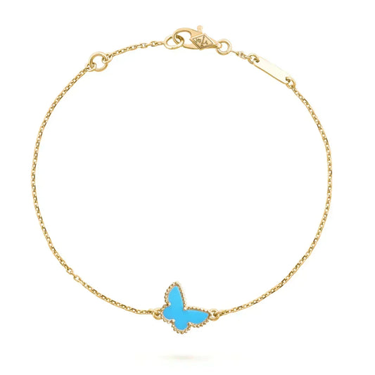 [⭐Hinora Jewelry]BUTTERFLY TURQUOISE BUTTERFLY BRACELET