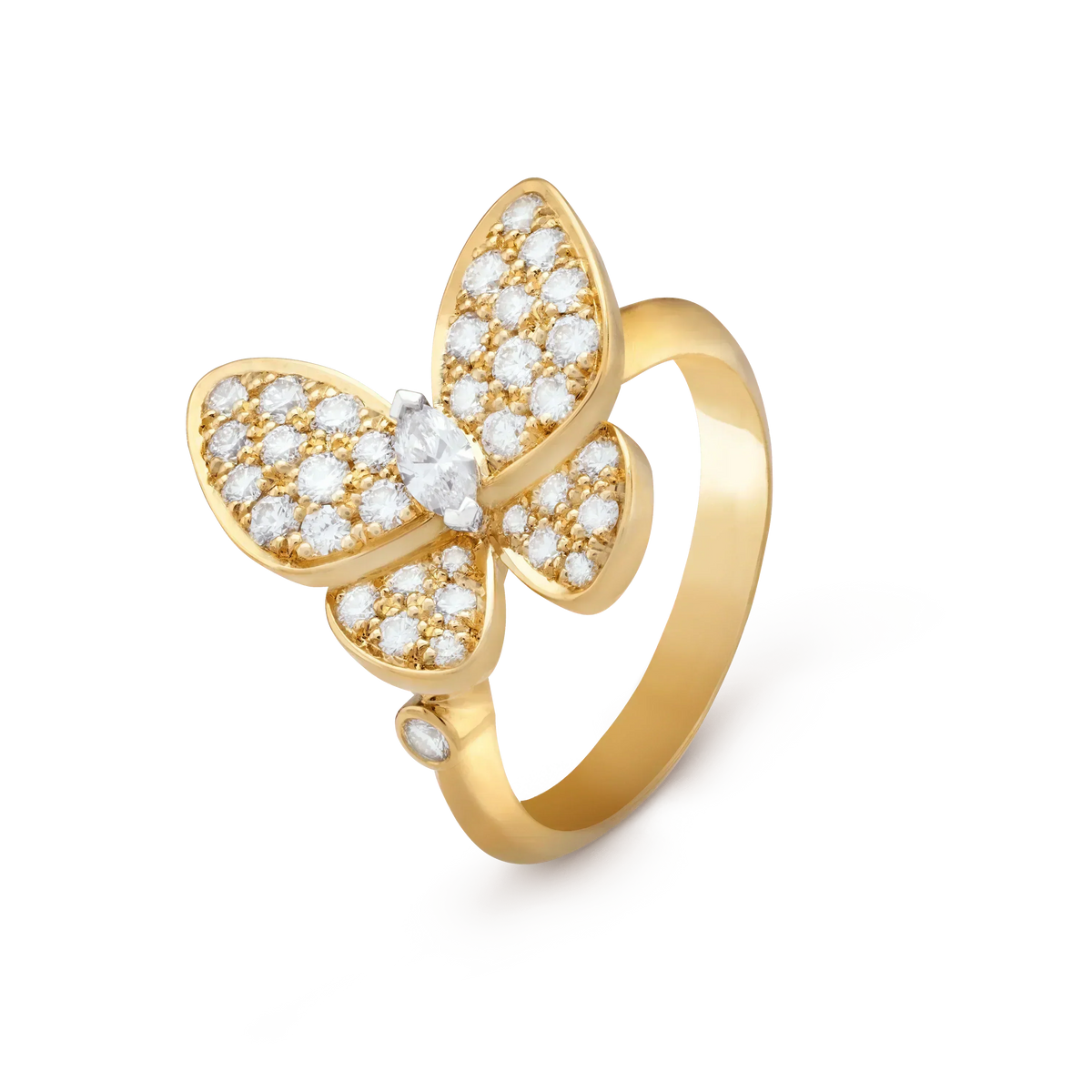 [⭐Hinora Jewelry]BUTTERFLY DIAMOND RING