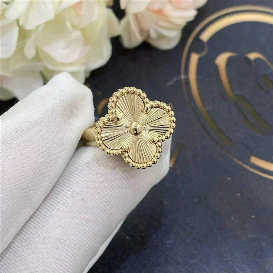 [⭐Hinora Jewelry]CLOVER GOLD RING