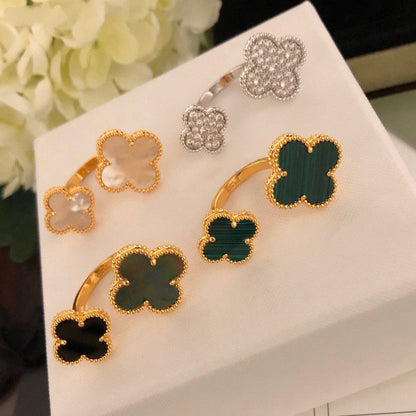 [⭐Hinora Jewelry]CLOVER BETWEEN THE FINGER RING