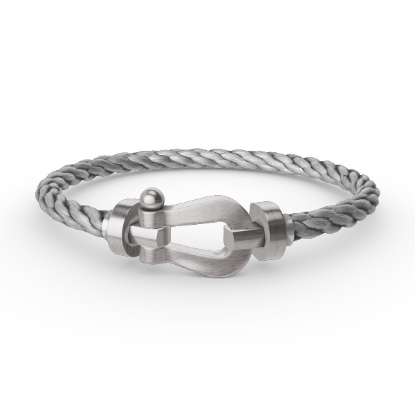[⭐Hinora Jewelry]FORCE LARGE HORSESHOE NO DIAMOND BRACELET SILVER