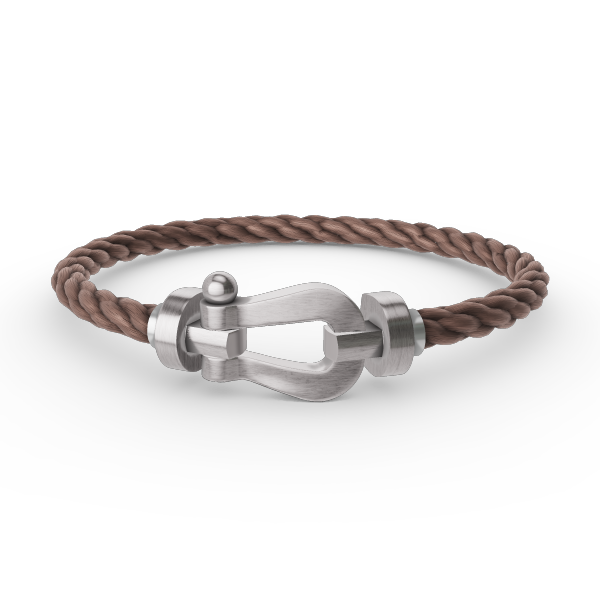 [⭐Hinora Jewelry]FORCE LARGE HORSESHOE NO DIAMOND BRACELET SILVER
