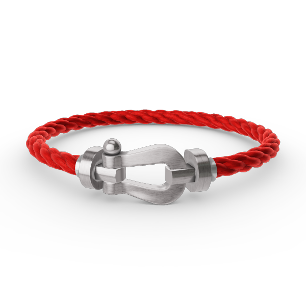 [⭐Hinora Jewelry]FORCE LARGE HORSESHOE NO DIAMOND BRACELET SILVER