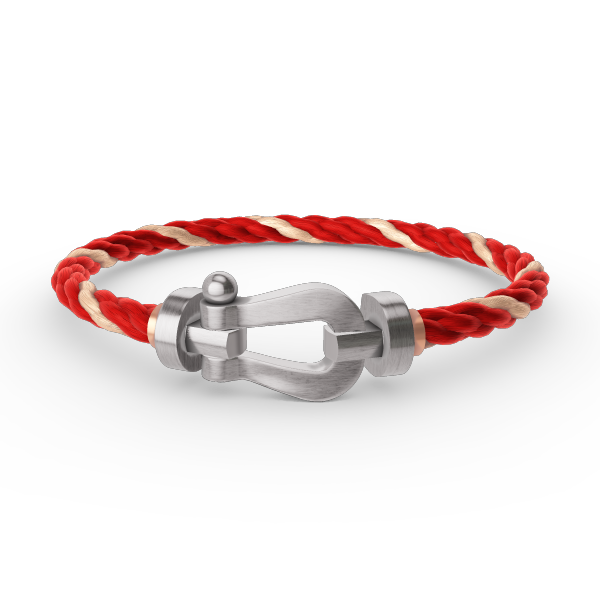 [⭐Hinora Jewelry]FORCE LARGE HORSESHOE NO DIAMOND BRACELET SILVER