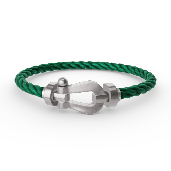 [⭐Hinora Jewelry]FORCE LARGE HORSESHOE NO DIAMOND BRACELET SILVER