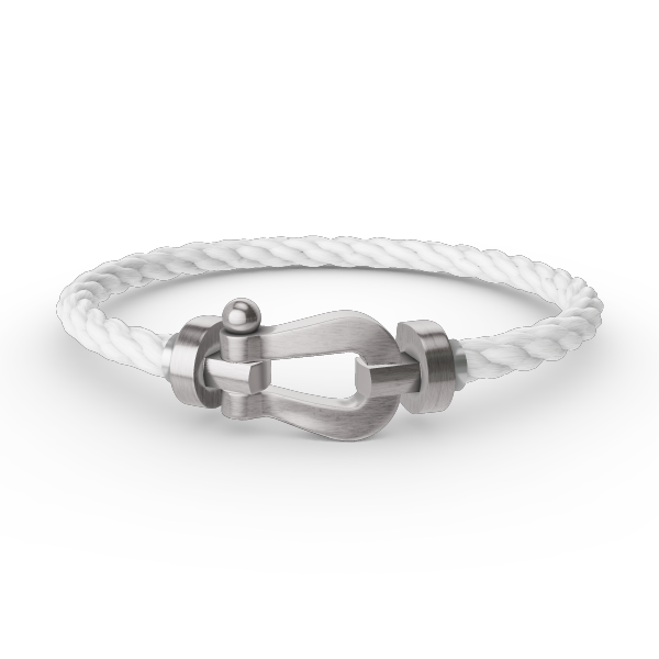[⭐Hinora Jewelry]FORCE LARGE HORSESHOE NO DIAMOND BRACELET SILVER