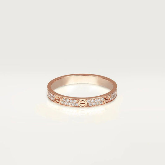 [⭐Hinora Jewelry]LOVE RING 2.65MM DIAMOND