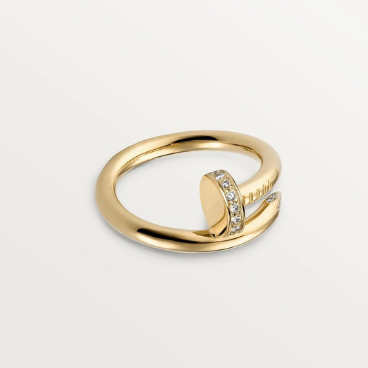 [⭐Hinora Jewelry]JUSTE RING 2.65MM GOLD DIAMOND