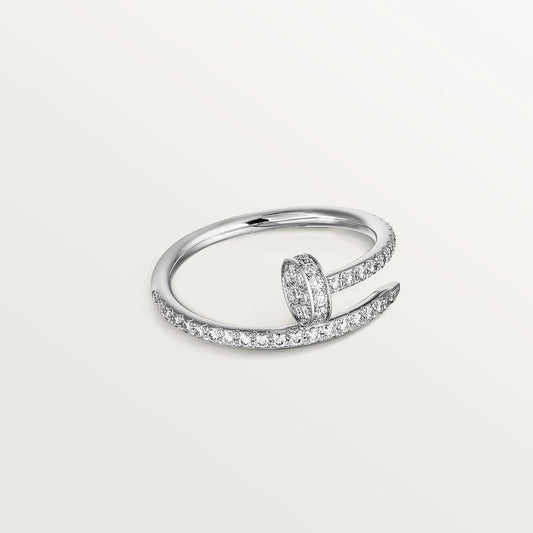 [⭐Hinora Jewelry]JUSTE RING 1.8MM SILVER DIAMONDS